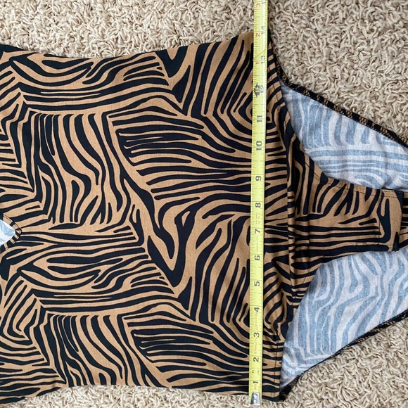 The Andamane Animal Print Tan Bodysuit - Picture 7 of 11
